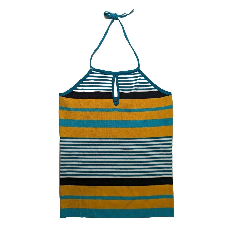 7th Avenue New York Co Design Studio Womens Cropped Tankini Multicolor Sz L